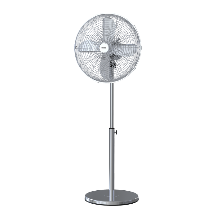 Click 40cm Metal Pedestal Fan