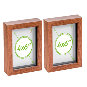 Nicola Spring Shadow Box Frames - 4 x 6" - Pack of 2
