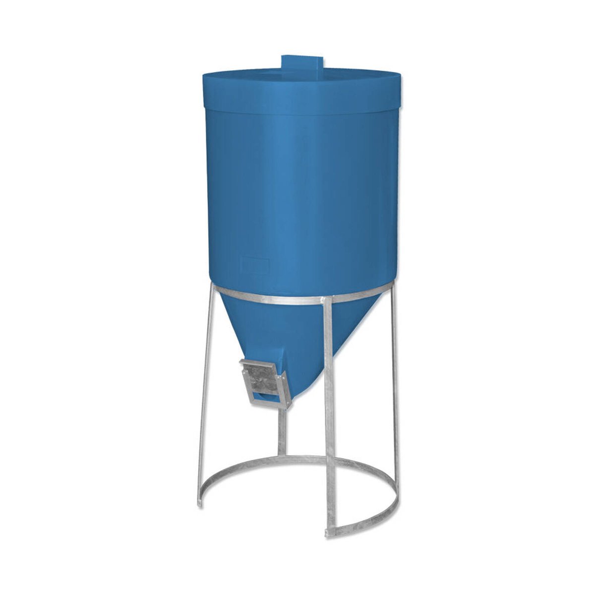 2pc-agboss-industrial-and-livestock-mini-silo-with-lid-gal-stand-200l