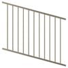 ProtectorAl 350-1200 x 900mm Paperbark Raked Up To 15º Flat Top Garden Fence Panel