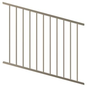 ProtectorAl 350-1200 x 900mm Paperbark Raked Up To 15º Flat Top Garden Fence Panel