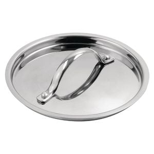 Vogue Saucepan Lid Tri-wall Stainless Steel & Aluminium 160mm Commercial Kitchen Cookware