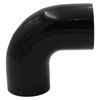 GASO 90 Degree Standard Elbow 3" (76mm) Silicone Hose Black