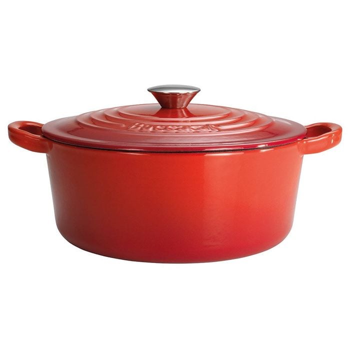 Baccarat Le Connoisseur Round /6.3l Cast Iron French Oven With Lid 29cm/6.3l   - Red