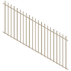 ProtectorAl 1201-2400 x 1200W x 1200H Paperbark Radiator Pool Fence Panel Raked 16-30º