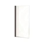 Rick McLean's Bathware 750mm Black M3 Swing Bath Screen