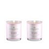 Set of 2 - 180g Perfumed Hand Poured Candle - Diva Camellia