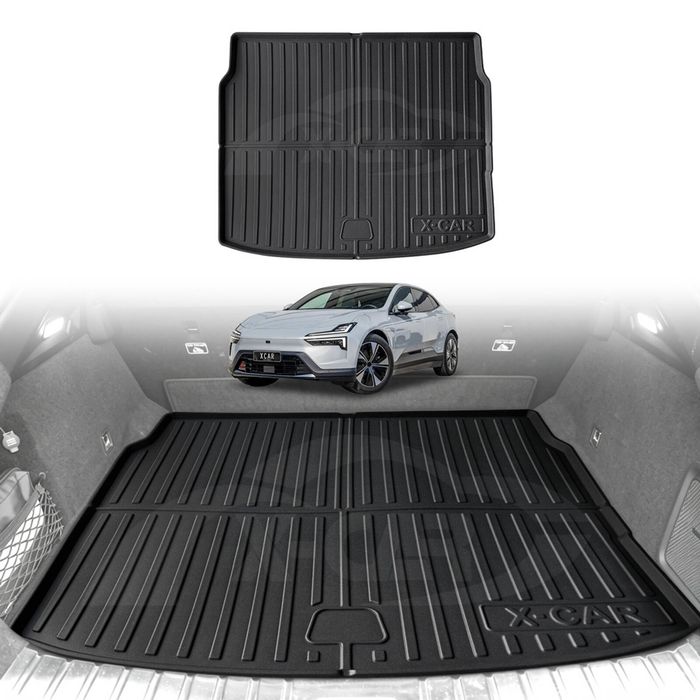 Boot Liner For Polestar 4 2024-onwards All Weather Heavy Duty Cargo Trunk Cover Mat Luggage Tray Car Accessories