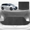 6D Diamond Car Boot Mat for Honda Odyssey Standard 8 Seater2014-2020-Cargo Mat-Black-Outback GT