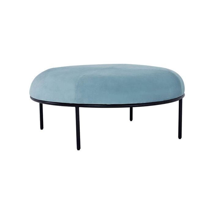 Modern Furniture VAMOS Round Footstool 98cm - Jade