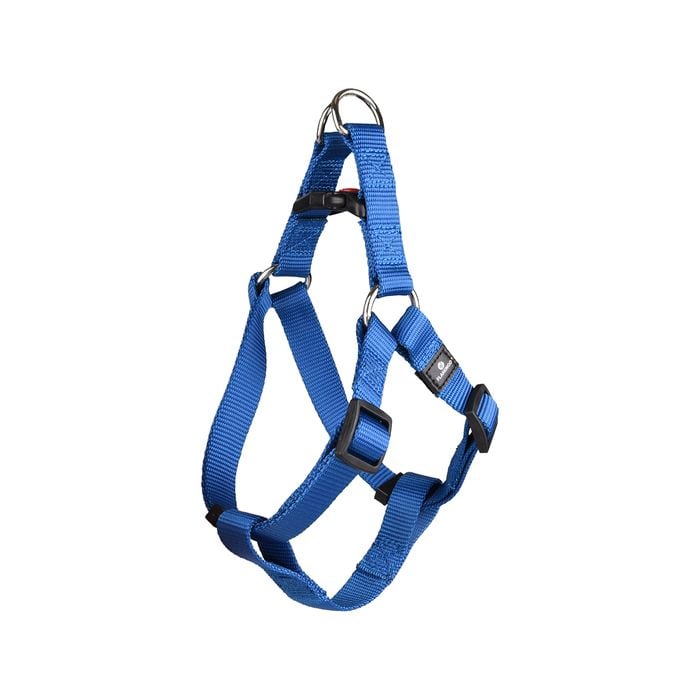 Flamingo Ziggi Blue Dog Step&Go Harness - Medium