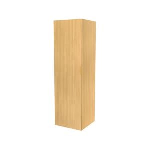 Lugna 2048 x 600 x 580mm Sand Double Hanging Left Hinged Door Storage Cabinet