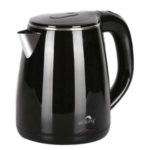 Dolphy 1.2l Black 1800w Electric Kettle For Hot Water