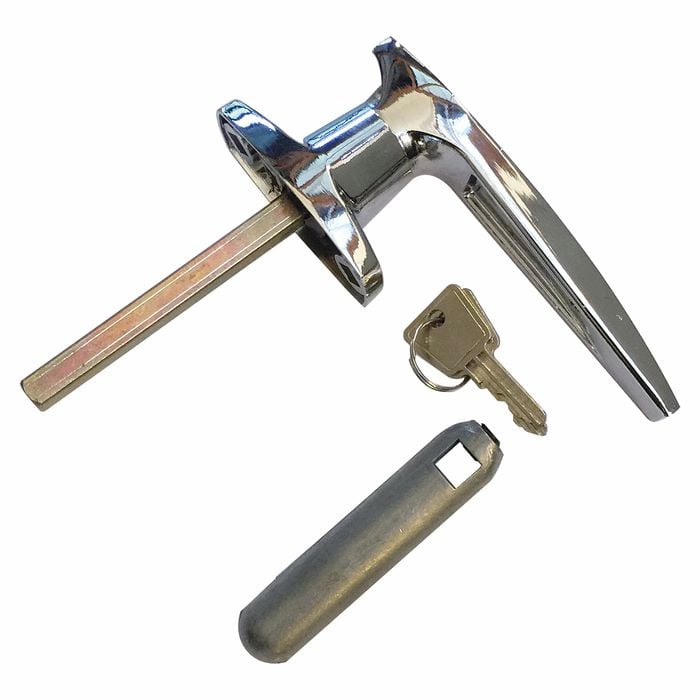 Goliath 115mm LH Rear Fixing L Handle