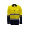 Craftright Yellow Hi Vis Long Sleeve Shirt - Medium