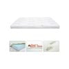 Memory Foam Mattress Topper with Bamboo Cover - Queen