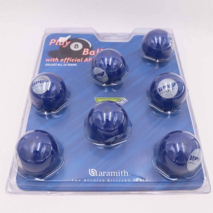 Aramith Pool Snooker Billiards Balls with official AFL Team logos - Kangaroos