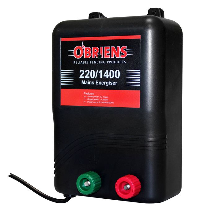 O'Briens Electric Fencing 20km Mains Energiser