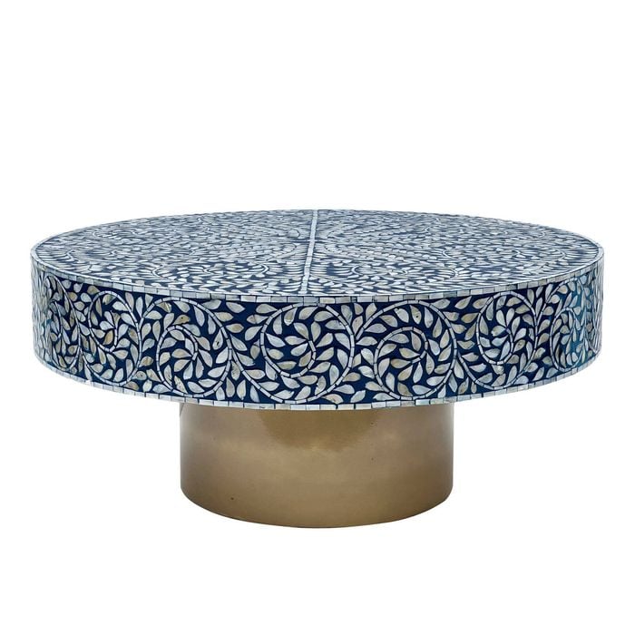 Peak Reflections Mother of Pearl Coffee Table