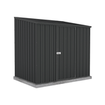 Absco Sheds 2.26 x 1.52 x 2.08m Space Saver Single Door Garden Shed - Monument