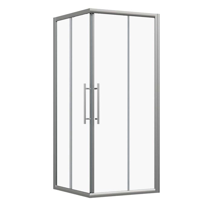 Georgia Corner Slider Door 1000mm Chrome