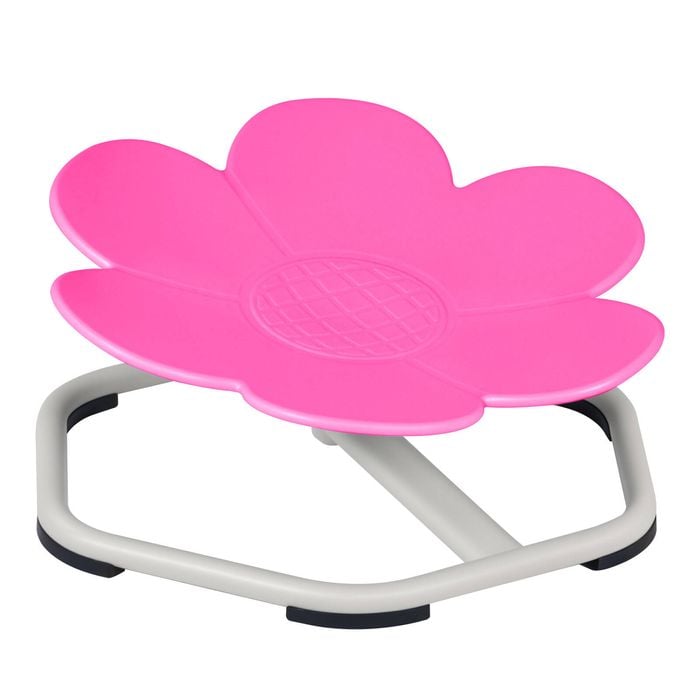 Ufurniture Kids Sensory Swivel Chair Petal 360° Spinning Chair Pink