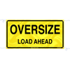 Pinnacle 1200 x 600mm Oversize Load Class 2 Banner Ref Vinyl With Rope