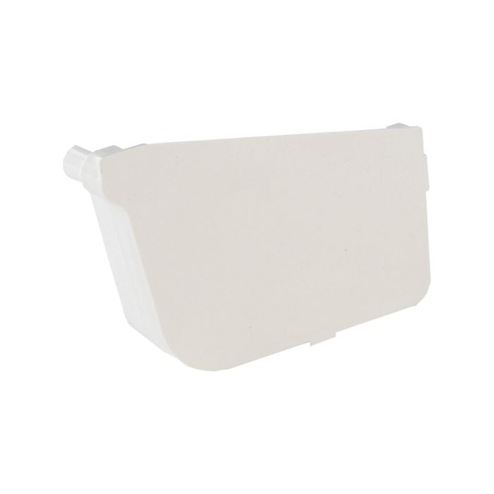 Marley White Stormcloud Right Hand Stop End