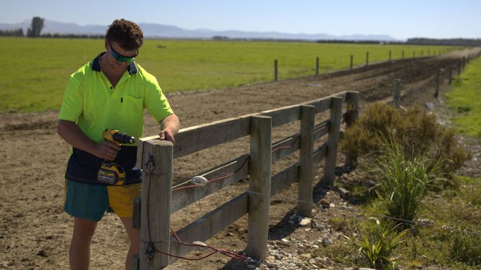 man working in a  site 