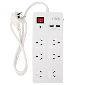 Click 6 Outlet Power board