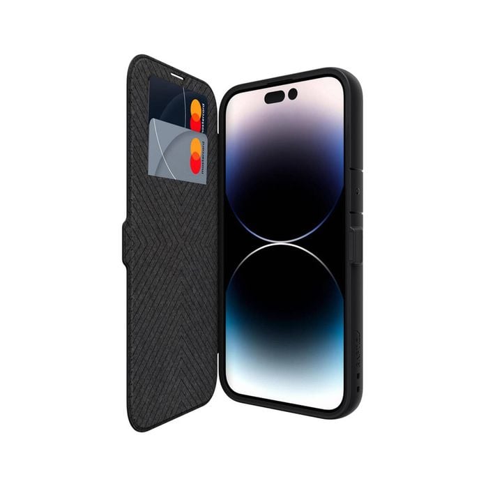 Raptic Urban Folio Case For Apple iPhone 15 Pro - Black
