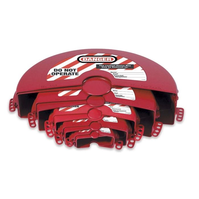 Master Lock Lockout Gate Valve - Set Of 5