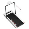 BLACK LORD Treadmill 40cm Electric Walking Pad Under Desk Foldable White