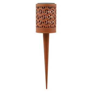 Click Solar Metal Lantern Path Light