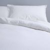 Canningvale Vintage Softwash Size Super King 100% Cotton Quilt Cover Set White
