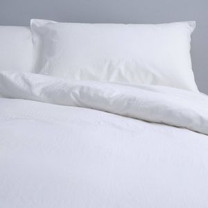 Canningvale Vintage Softwash Size Super King 100% Cotton Quilt Cover Set White