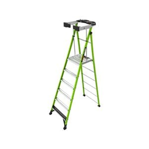 Little Giant Fortress F/Glass 6 Step 150kg with Enclosing Gate and Tool Tray