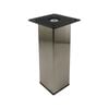 Adoored 40 x 40 x 150mm Brushed Nickel Metal Furniture Leg
