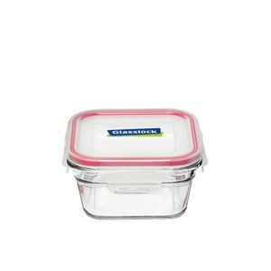 Glasslock Oven Safe Square Container 400mL