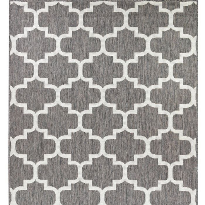 Long Island 968 W71e 120x170 Brown Cream Rug