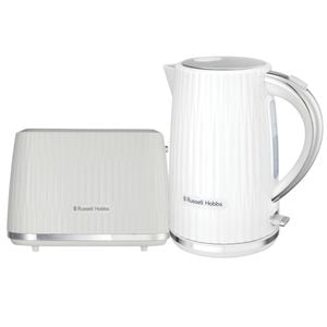 Russell Hobbs Eden 1.7L Kettle & 2 Slice Toaster - White
