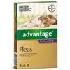 Advantage Flea Treatment For Cats 4kg Purple 1 Pack
