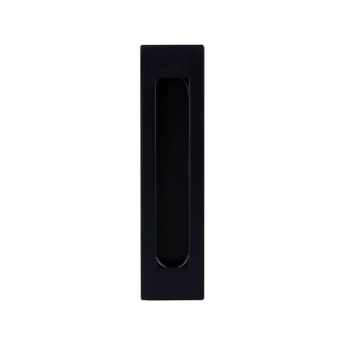 Schlage 180mm Matt Black Flush Pull