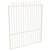 ProtectorAl 0800 - 1200 x 1500mm Surfmist Aluminium Pool Gate Spear Top With Mid Rail