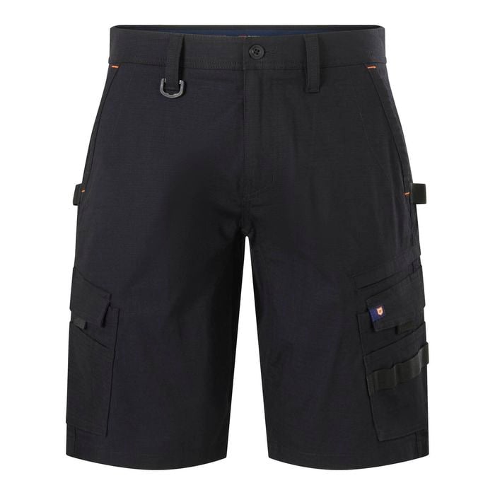Citeco Black Ripstop Cargo Mid Shorts - Size 102R