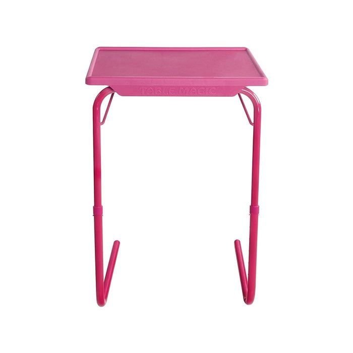 TABLE BUDDY 52.50x40x73cm Adjustable Folding Table - Pink