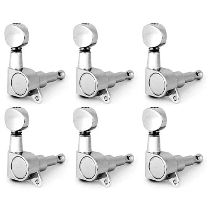 Freedom Electric Guitar Tuning Pegs Chrome