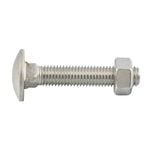 Zenith M12 x 65mm Stainless Steel Cup Head Bolt And Nut