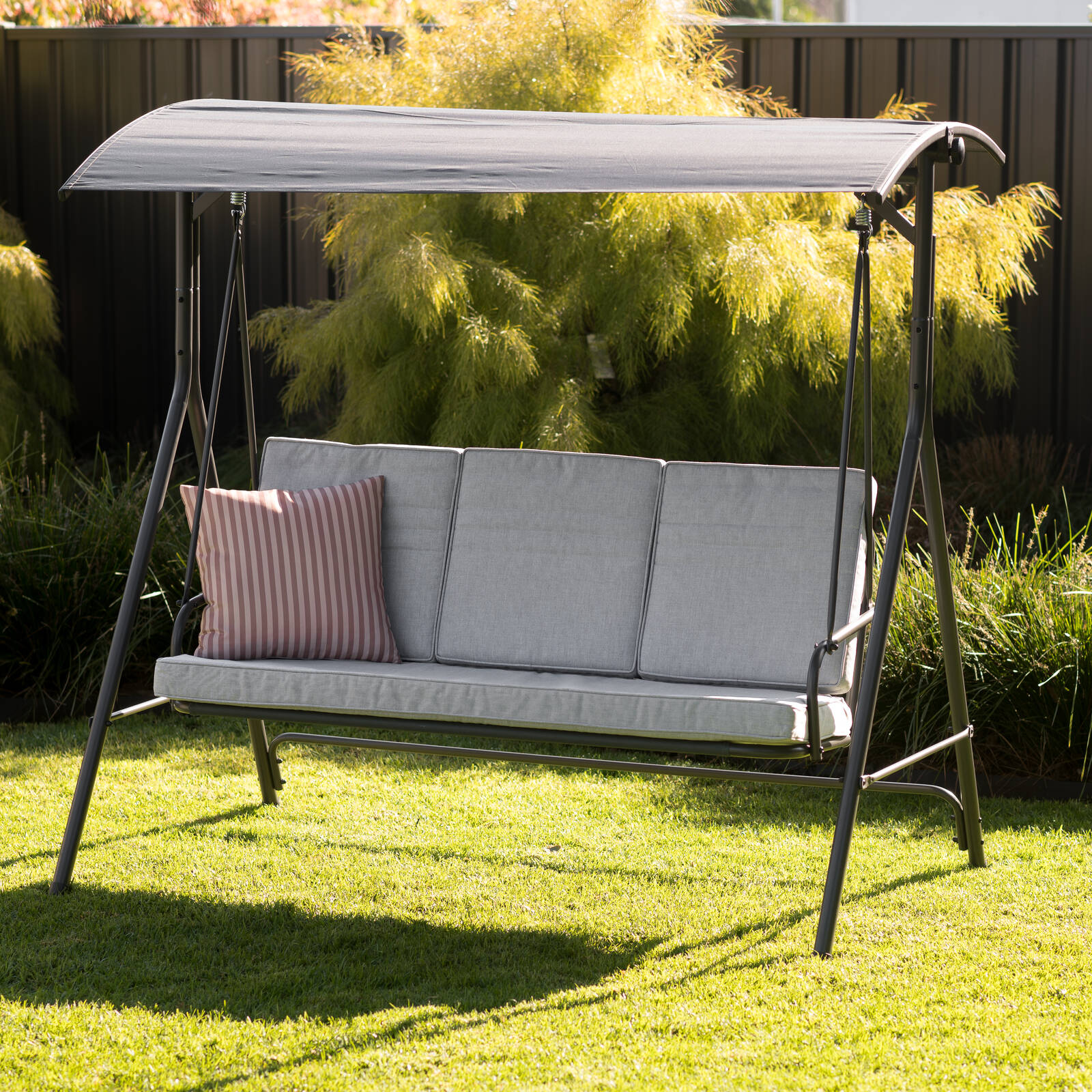 Marquee Lava 3 Seater Swing Seat Bunnings Australia