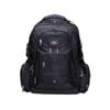 Swisswin Swiss waterproof 17" laptop School Travel Backpack - Black
